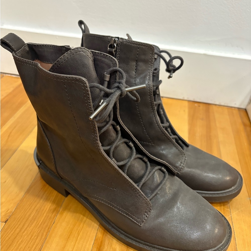 Louise et Cie Dark Gray Ankle Boots